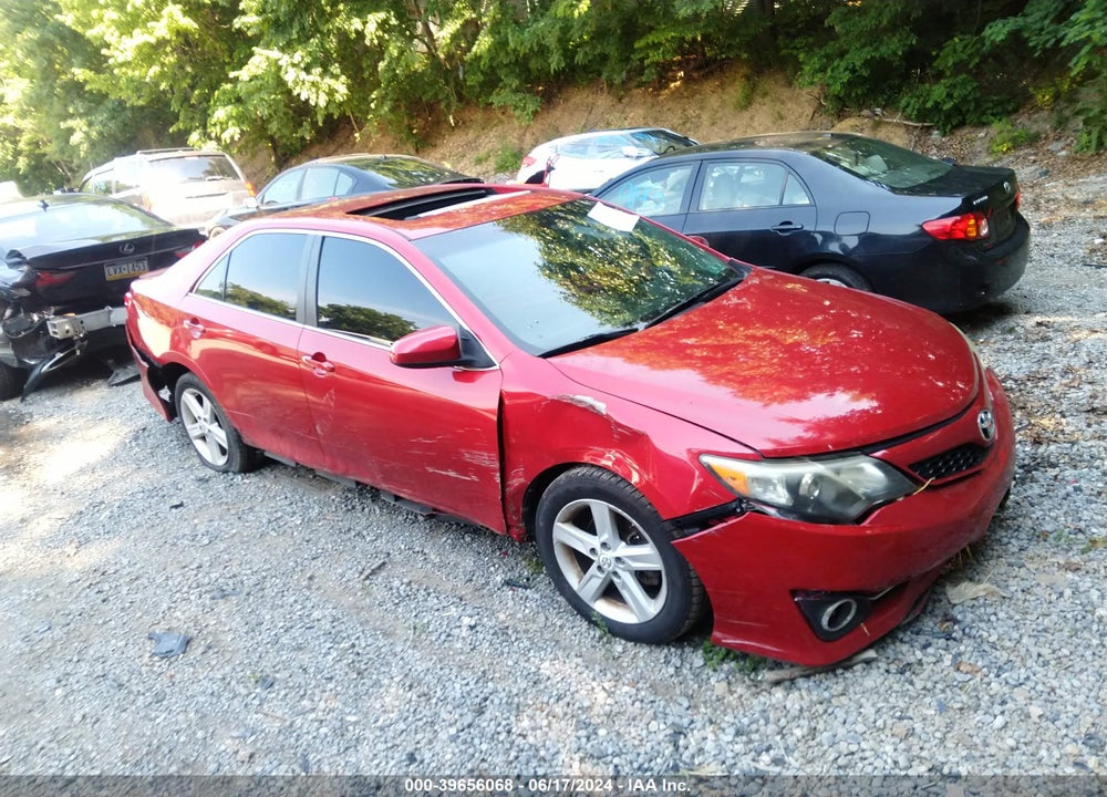 2012 TOYOTA CAMRY SE VIN: 4T1BF1FK5CU615304
