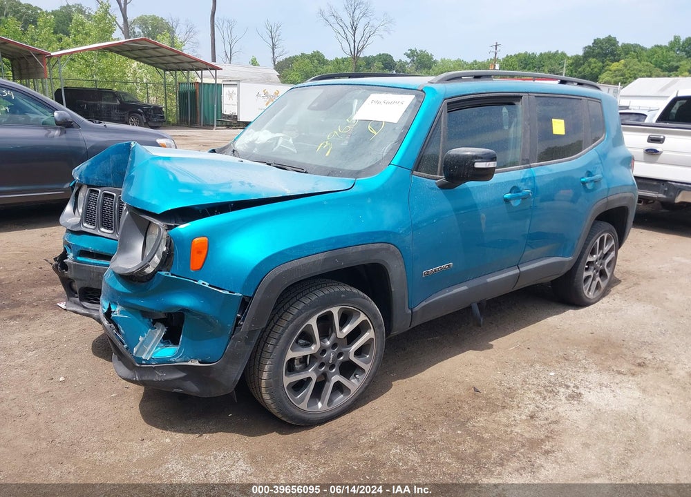 2022 JEEP RENEGADE LIMITED 4X4 VIN: ZACNJDD11NPN50822