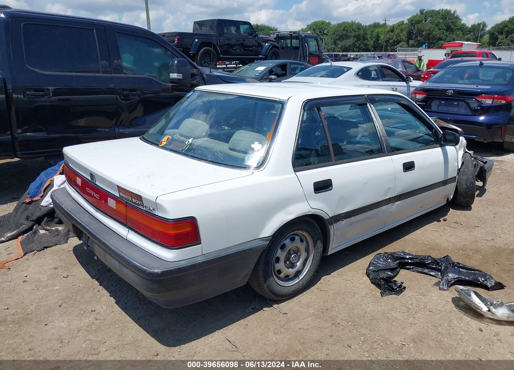 1991 HONDA CIVIC DX VIN: 1HGED3644ML077143