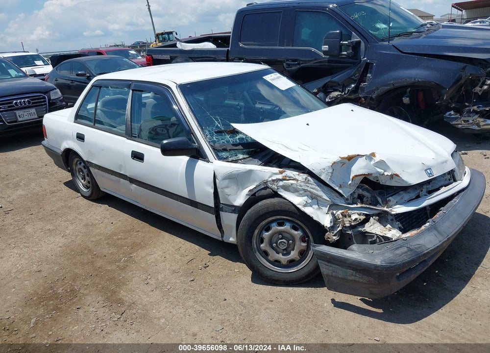 1991 HONDA CIVIC DX VIN: 1HGED3644ML077143
