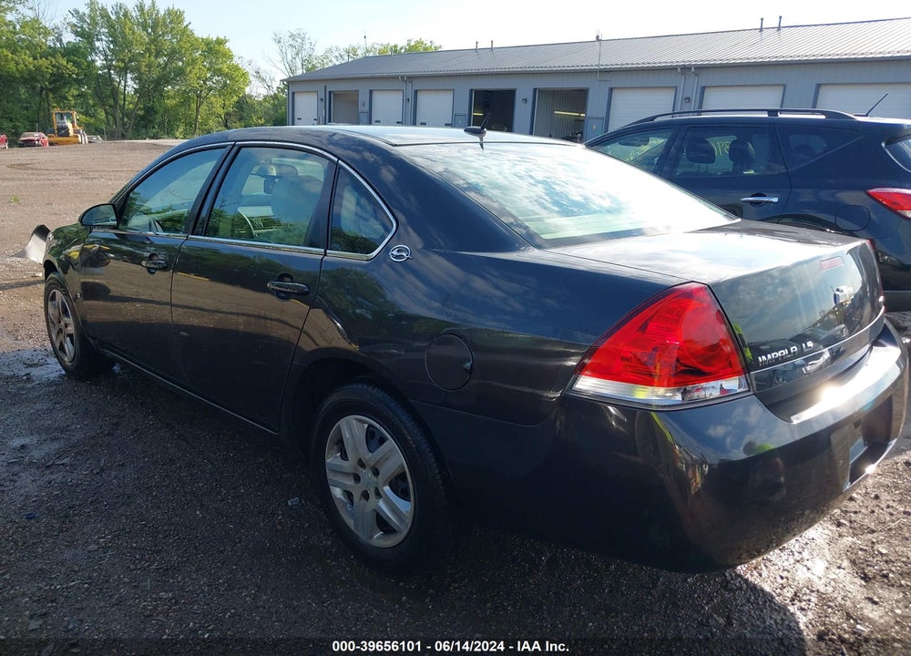 2008 CHEVROLET IMPALA LS VIN: 2G1WB58K289176758