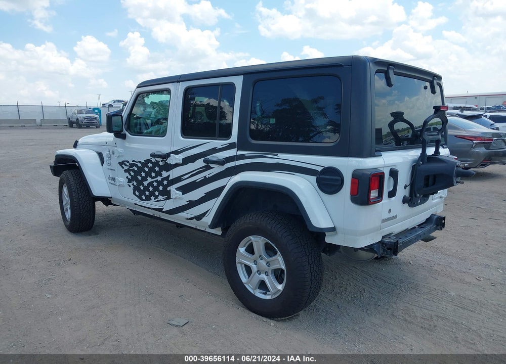 2020 JEEP WRANGLER UNLIMITED SAHARA 4X4 VIN: 1C4HJXEN6LW153156