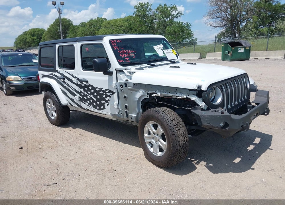 2020 JEEP WRANGLER UNLIMITED SAHARA 4X4 VIN: 1C4HJXEN6LW153156