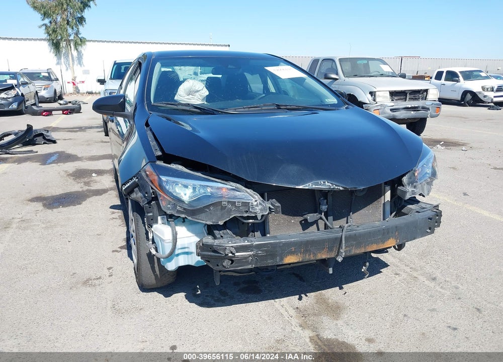 2019 TOYOTA COROLLA LE VIN: 2T1BURHE1KC135773