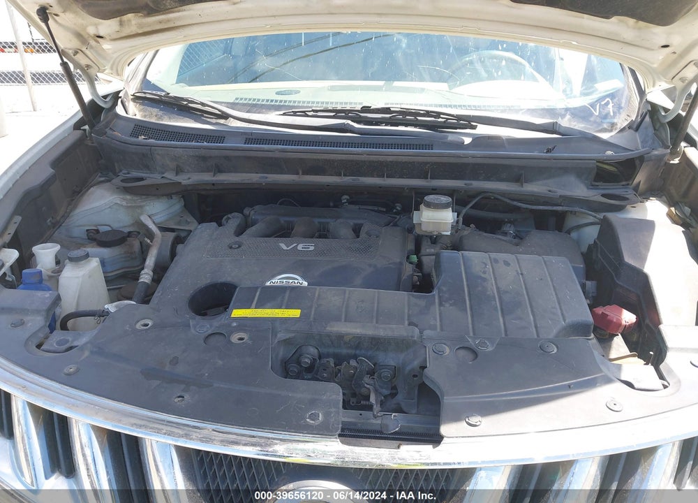 2009 NISSAN MURANO SL VIN: JN8AZ18U59W106191