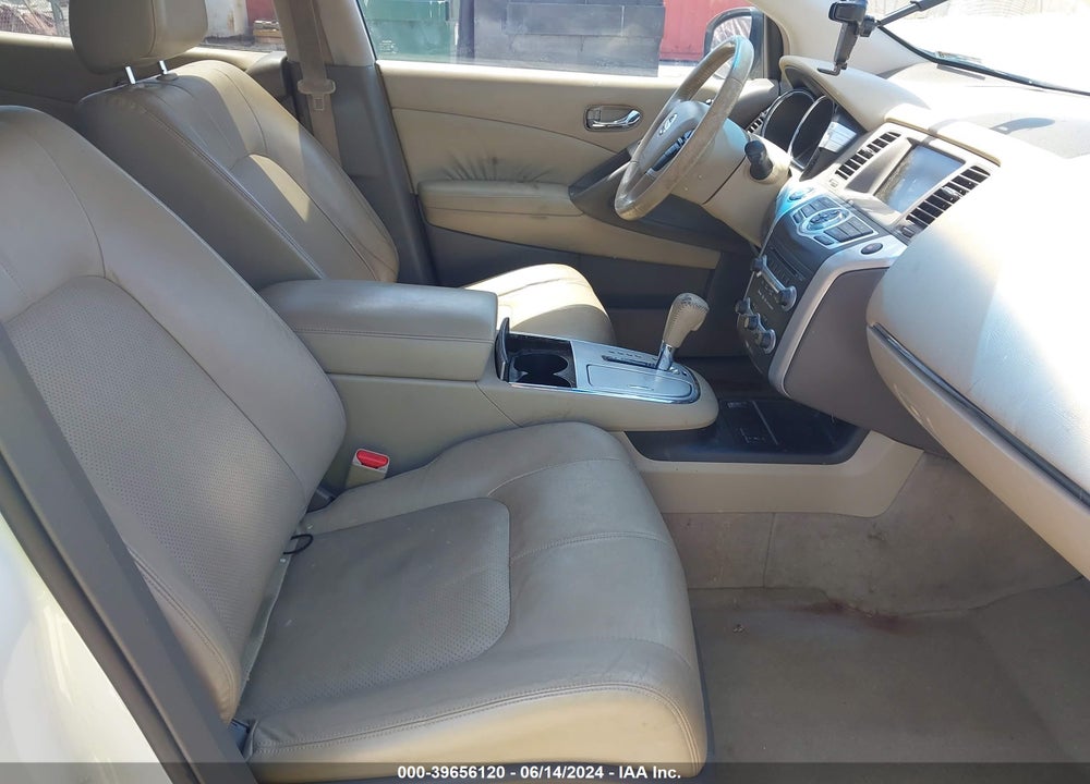 2009 NISSAN MURANO SL VIN: JN8AZ18U59W106191