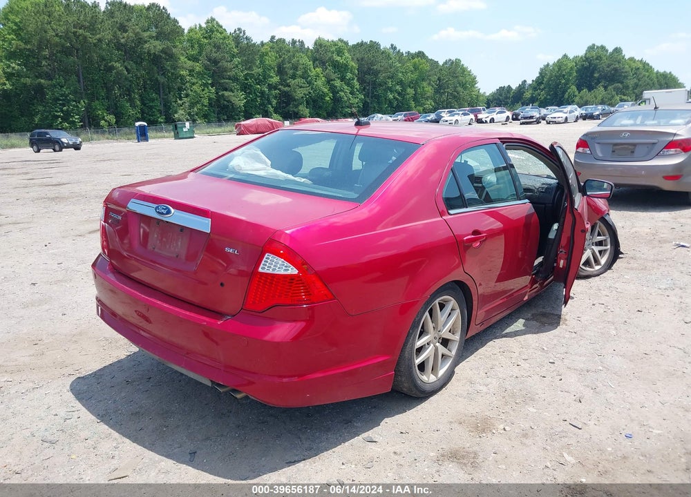 2011 FORD FUSION SEL VIN: 3FAHP0JAXBR189237