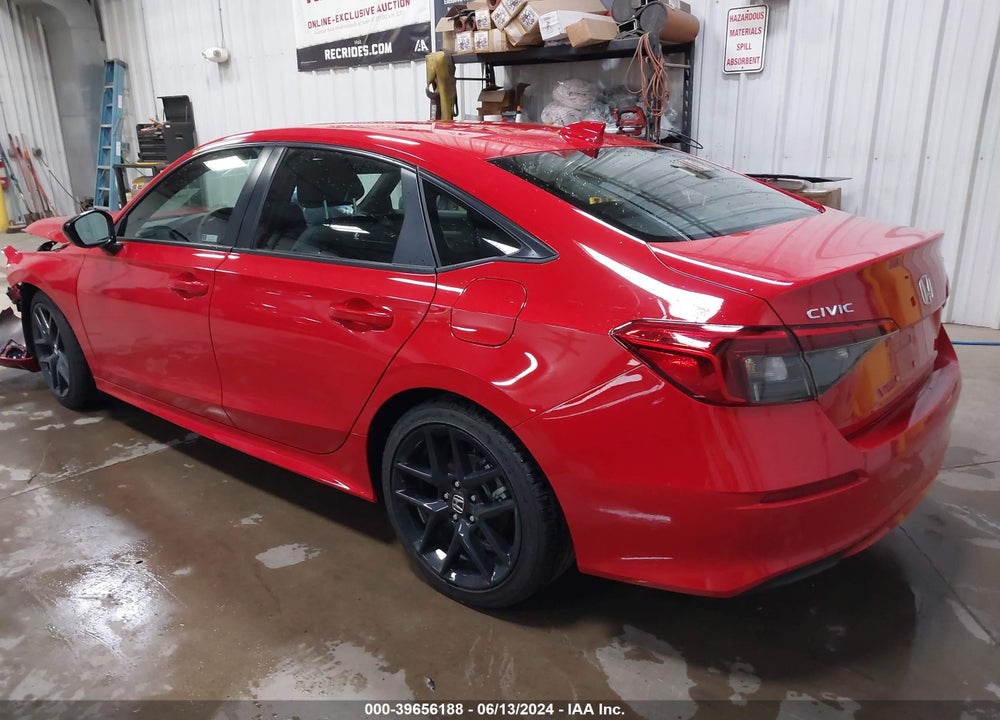 2024 HONDA CIVIC SPORT VIN: 2HGFE2F52RH523010