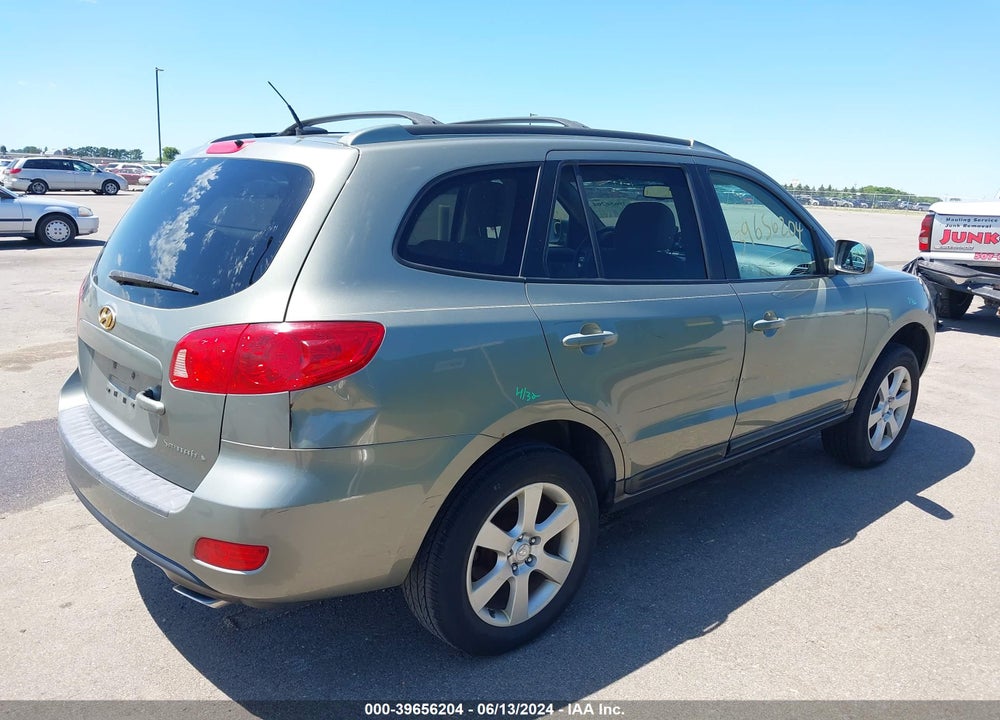 2007 HYUNDAI SANTA FE LIMITED/SE VIN: 5NMSH13EX7H064717