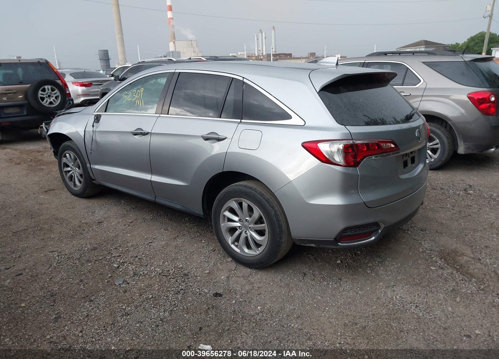 2018 ACURA RDX TECHNOLOGY   WATCH PLUS PACKAGES/TECHNOLOGY PACKAGE VIN: 5J8TB3H52JL008109