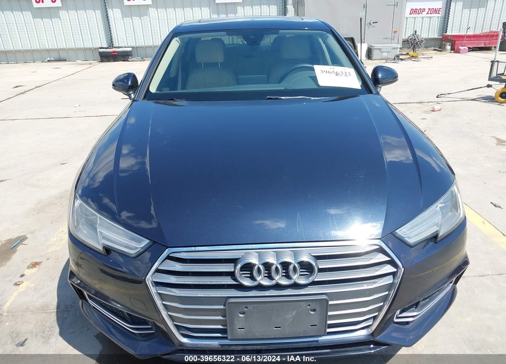 2018 AUDI A4 2.0T TECH ULTRA PREMIUM/2.0T ULTRA PREMIUM VIN: WAUKMAF47JA118522