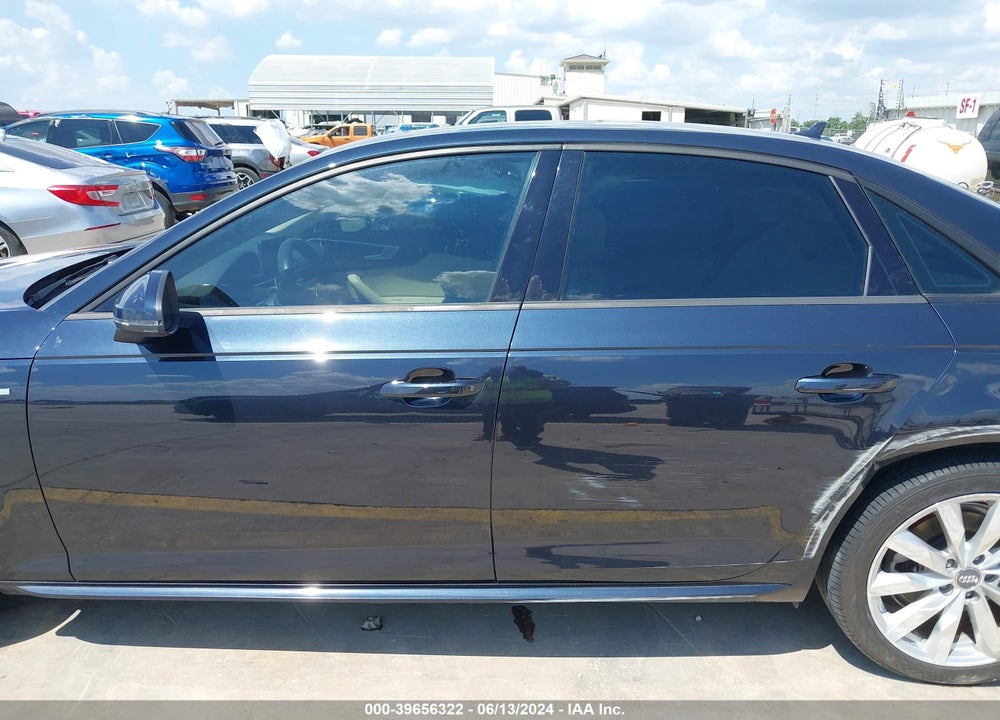 2018 AUDI A4 2.0T TECH ULTRA PREMIUM/2.0T ULTRA PREMIUM VIN: WAUKMAF47JA118522