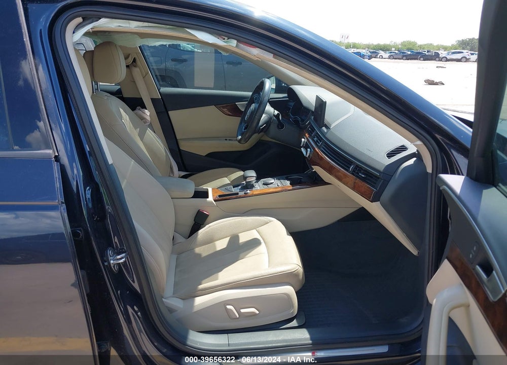 2018 AUDI A4 2.0T TECH ULTRA PREMIUM/2.0T ULTRA PREMIUM VIN: WAUKMAF47JA118522