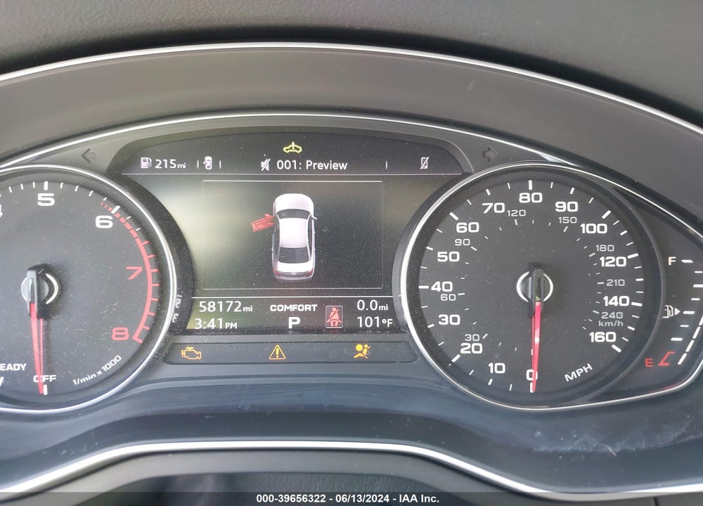 2018 AUDI A4 2.0T TECH ULTRA PREMIUM/2.0T ULTRA PREMIUM VIN: WAUKMAF47JA118522