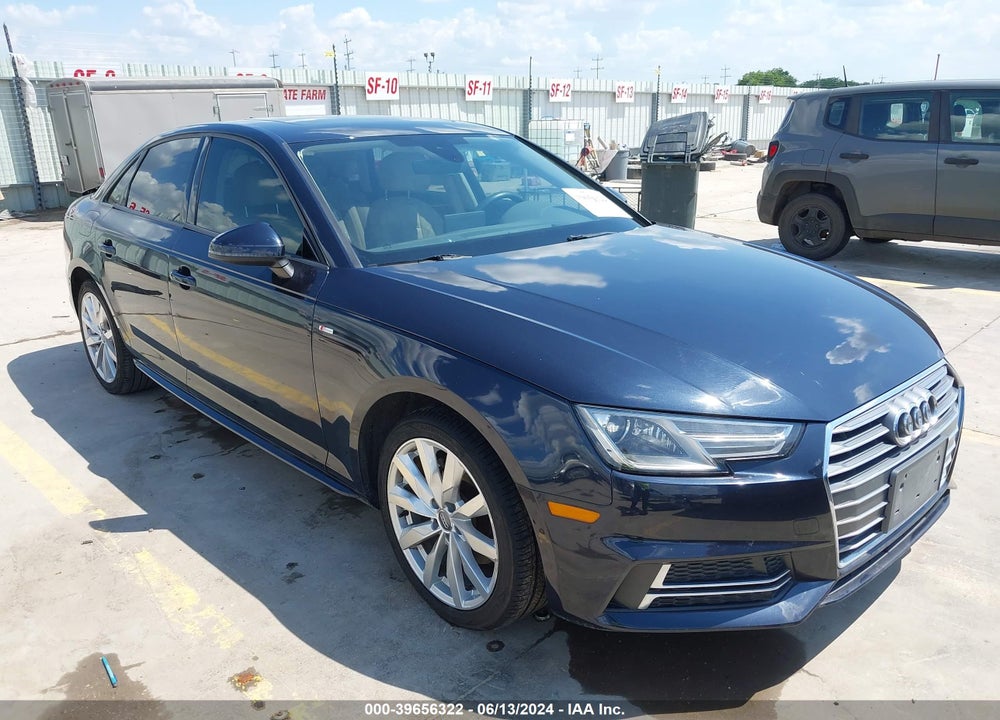 2018 AUDI A4 2.0T TECH ULTRA PREMIUM/2.0T ULTRA PREMIUM VIN: WAUKMAF47JA118522