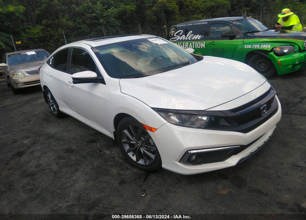 2019 HONDA CIVIC EX VIN: 19XFC1F3XKE013423