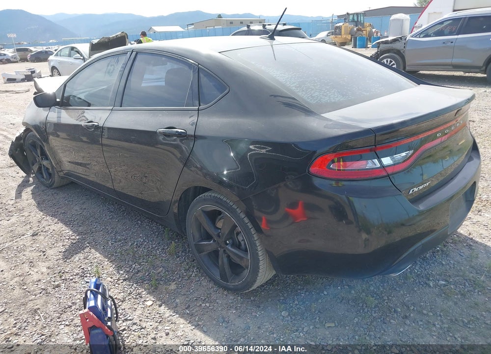 2016 DODGE DART SXT VIN: 1C3CDFBB6GD531424