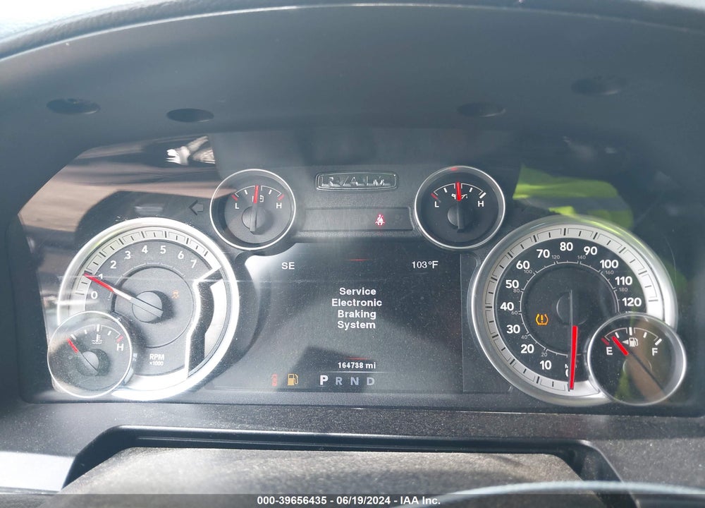 2014 RAM 1500 SPORT VIN: 1C6RR6UT1ES184324