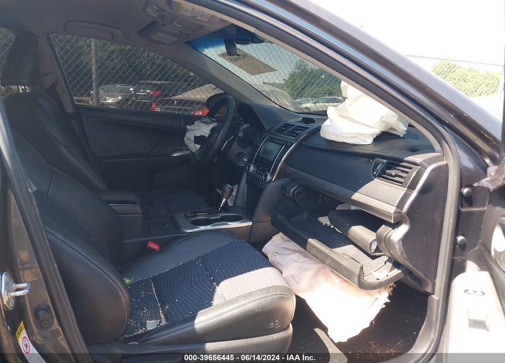 2012 TOYOTA CAMRY SE VIN: 4T1BF1FK0CU617140
