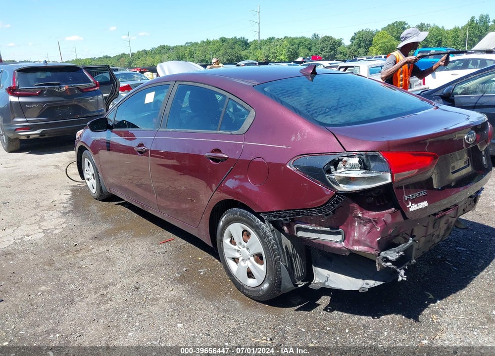 2017 KIA FORTE LX VIN: 3KPFK4A73HE016087