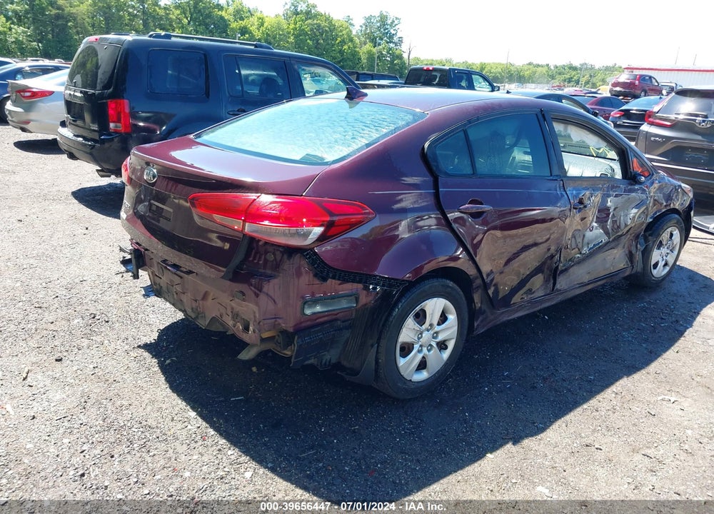 2017 KIA FORTE LX VIN: 3KPFK4A73HE016087