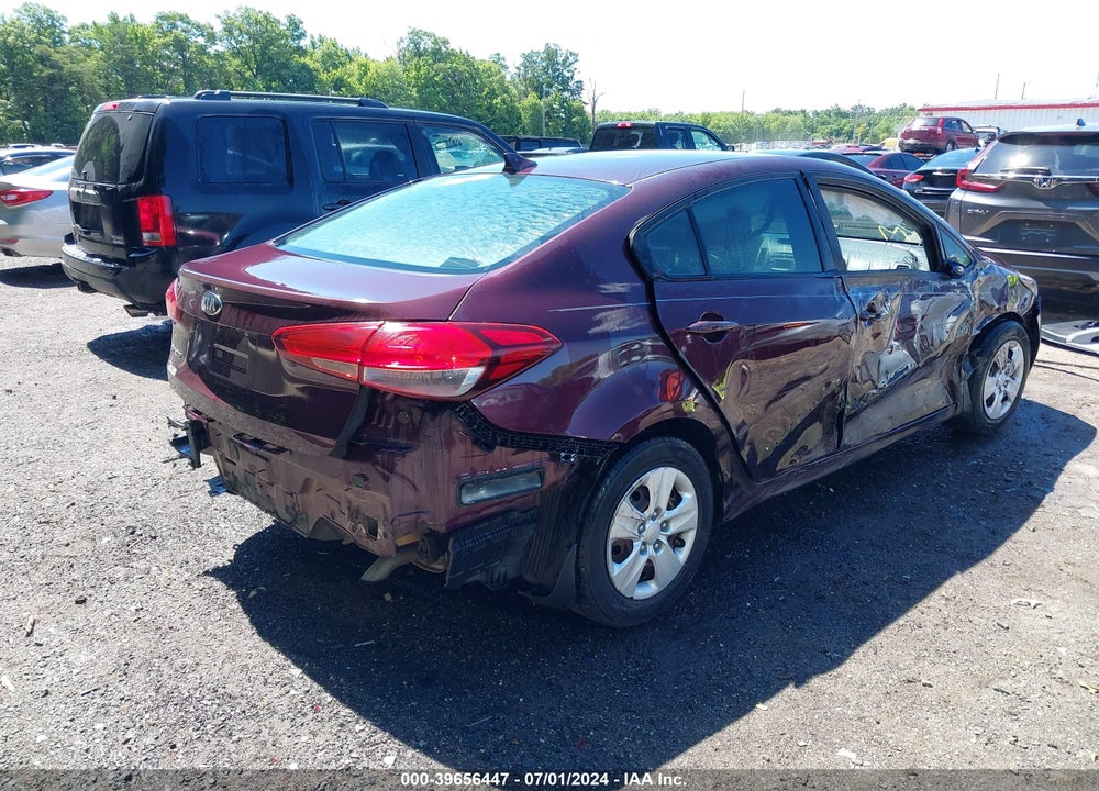 2017 KIA FORTE LX VIN: 3KPFK4A73HE016087