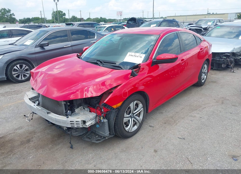 2016 HONDA CIVIC LX VIN: 2HGFC2F53GH564796