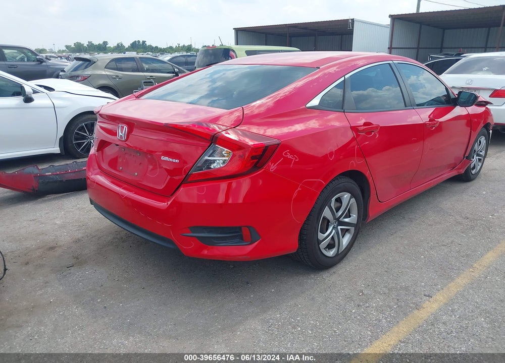 2016 HONDA CIVIC LX VIN: 2HGFC2F53GH564796