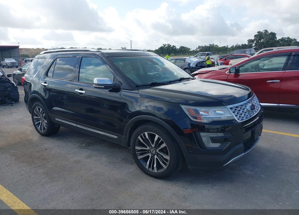 2016 FORD EXPLORER PLATINUM VIN: 1FM5K8HT3GGC28312