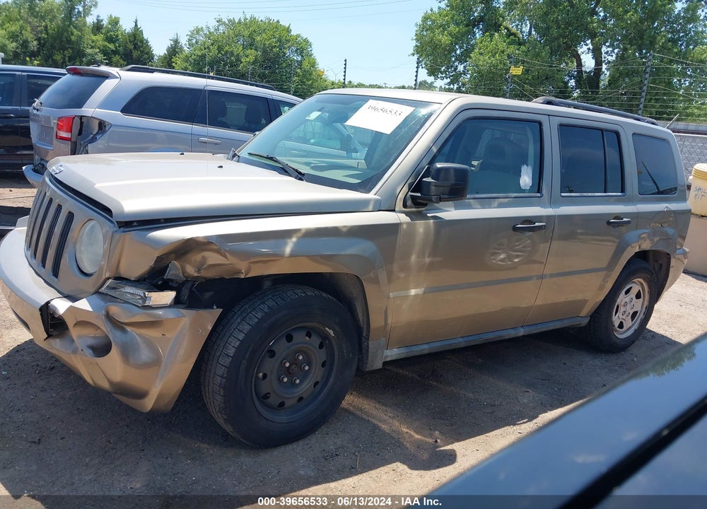 2007 JEEP PATRIOT SPORT VIN: 1J8FT28W17D267729