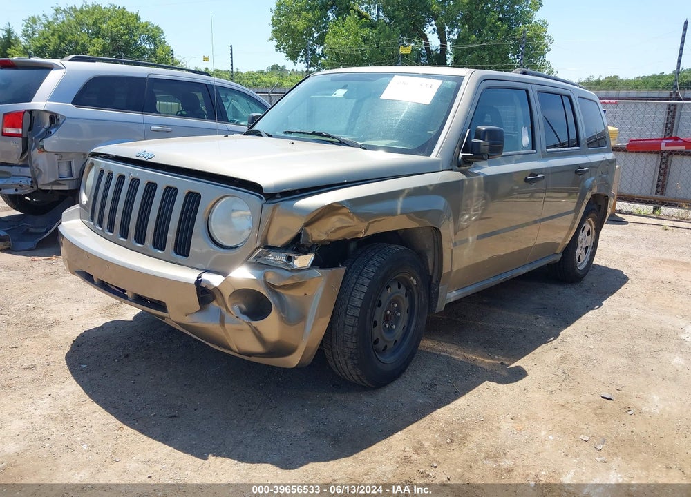 2007 JEEP PATRIOT SPORT VIN: 1J8FT28W17D267729