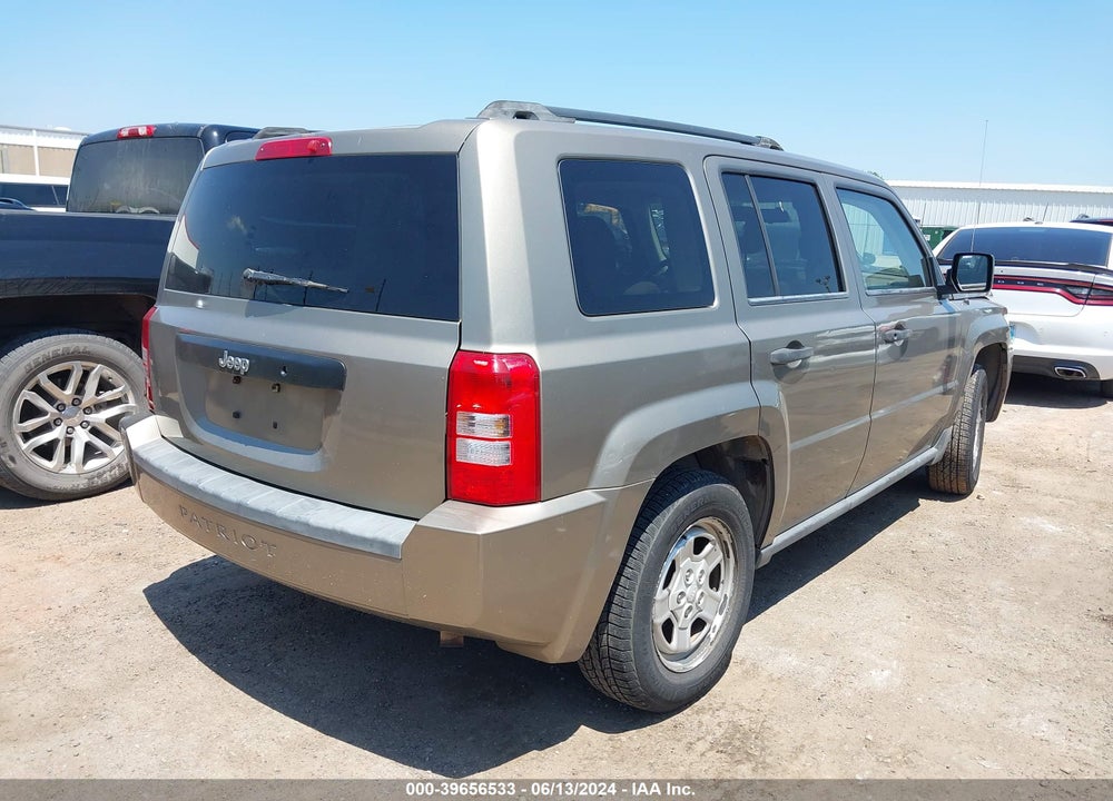 2007 JEEP PATRIOT SPORT VIN: 1J8FT28W17D267729