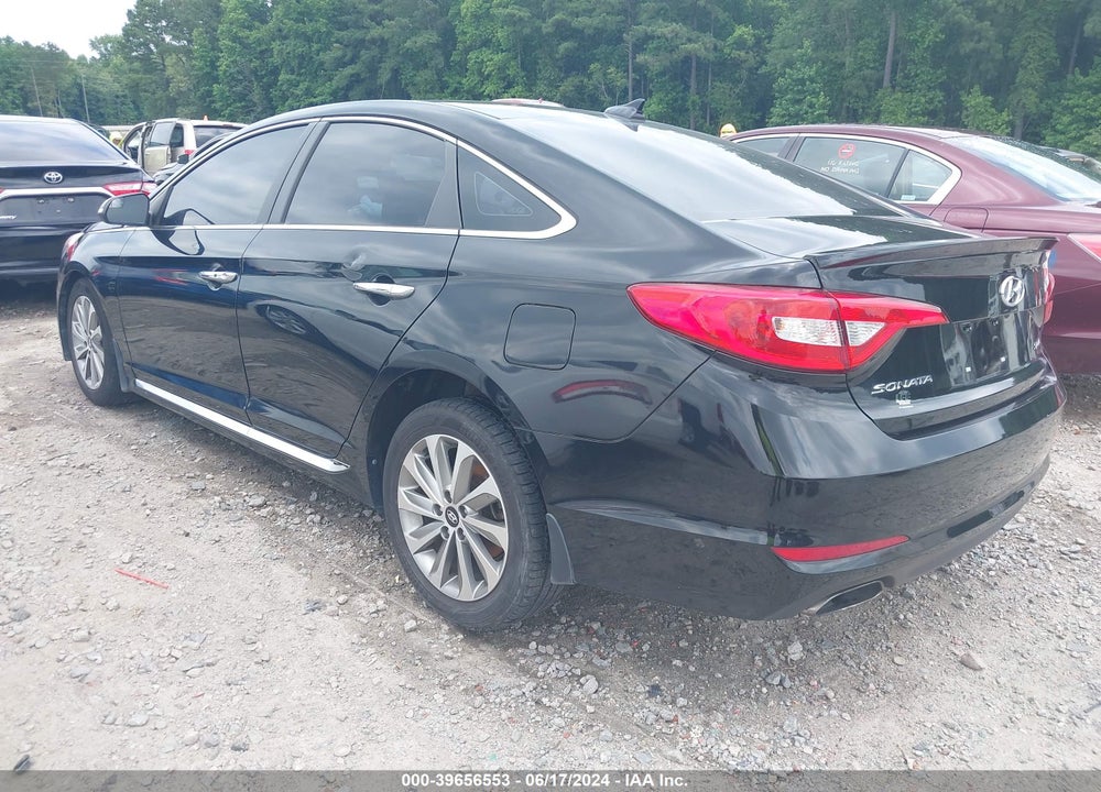 2017 HYUNDAI SONATA SPORT VIN: 5NPE34AF9HH461171