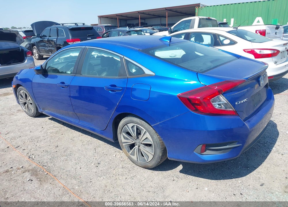 2018 HONDA CIVIC EXL VIN: 19XFC1F77JE200409