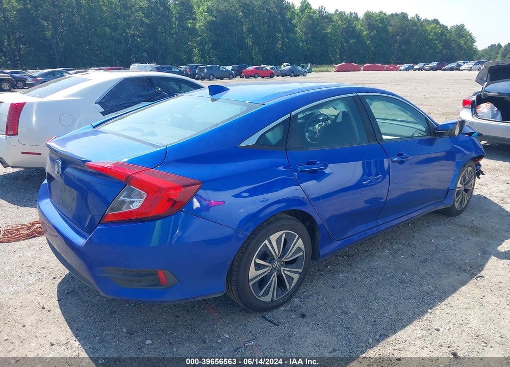 2018 HONDA CIVIC EXL VIN: 19XFC1F77JE200409