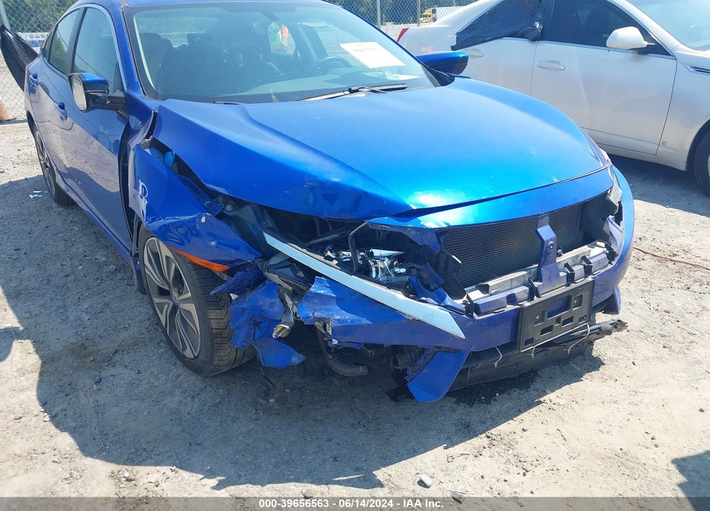 2018 HONDA CIVIC EXL VIN: 19XFC1F77JE200409