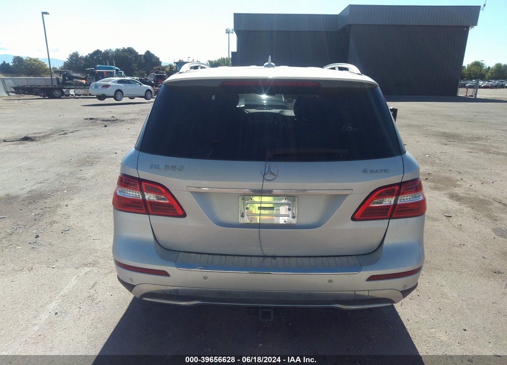 2015 MERCEDES-BENZ ML 350 4MATIC VIN: 4JGDA5HBXFA443630