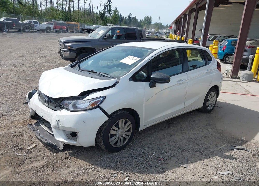 2016 HONDA FIT LX VIN: JHMGK5H5XGX026286