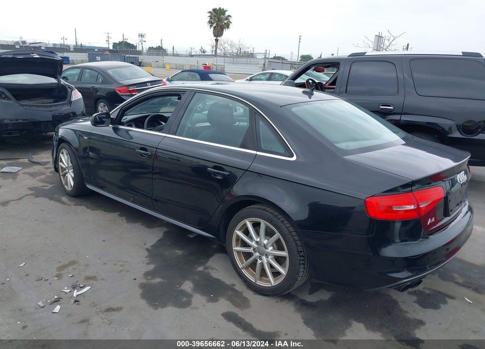2015 AUDI A4 2.0T PREMIUM VIN: WAUAFAFLXFN034420