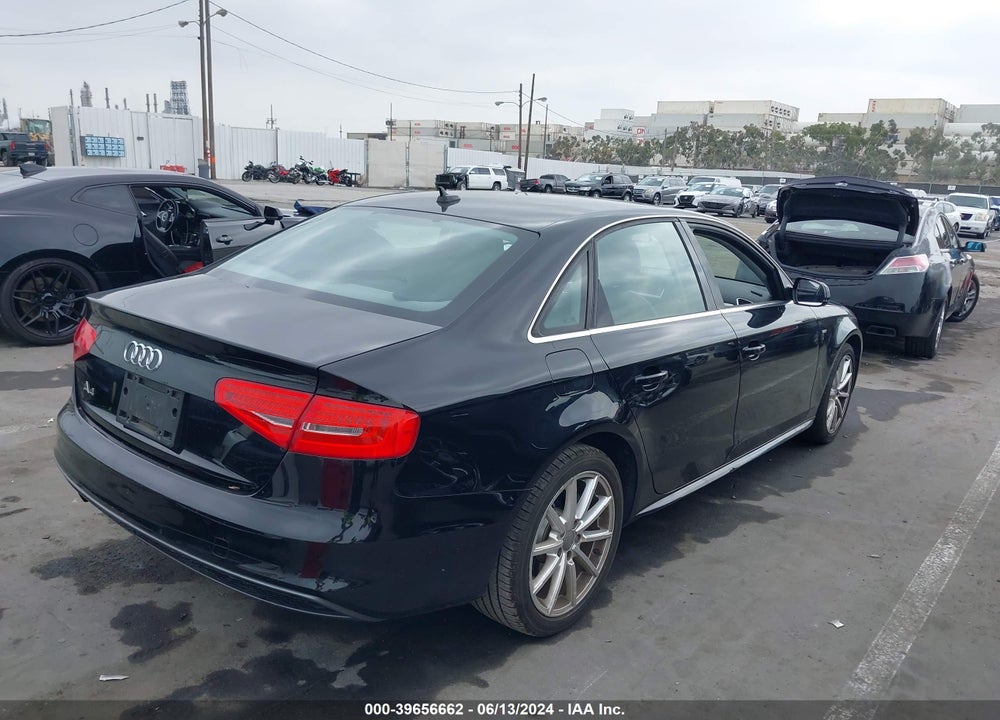 2015 AUDI A4 2.0T PREMIUM VIN: WAUAFAFLXFN034420