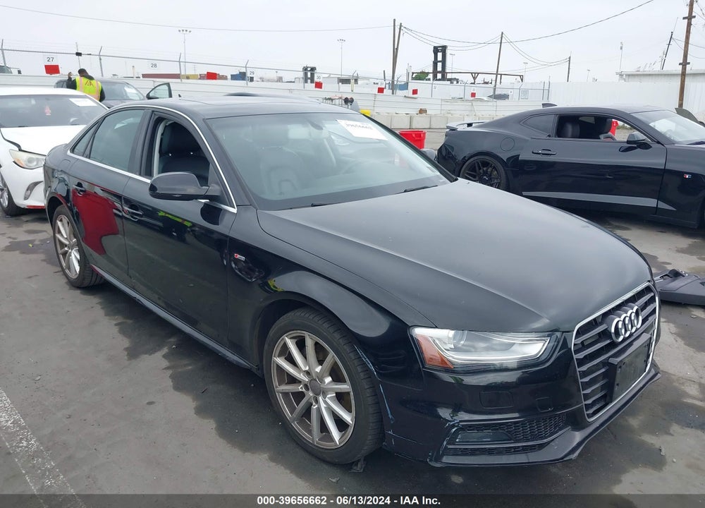 2015 AUDI A4 2.0T PREMIUM VIN: WAUAFAFLXFN034420