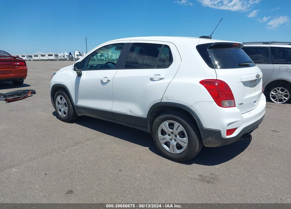 2017 CHEVROLET TRAX LS VIN: KL7CJKSB5HB104419