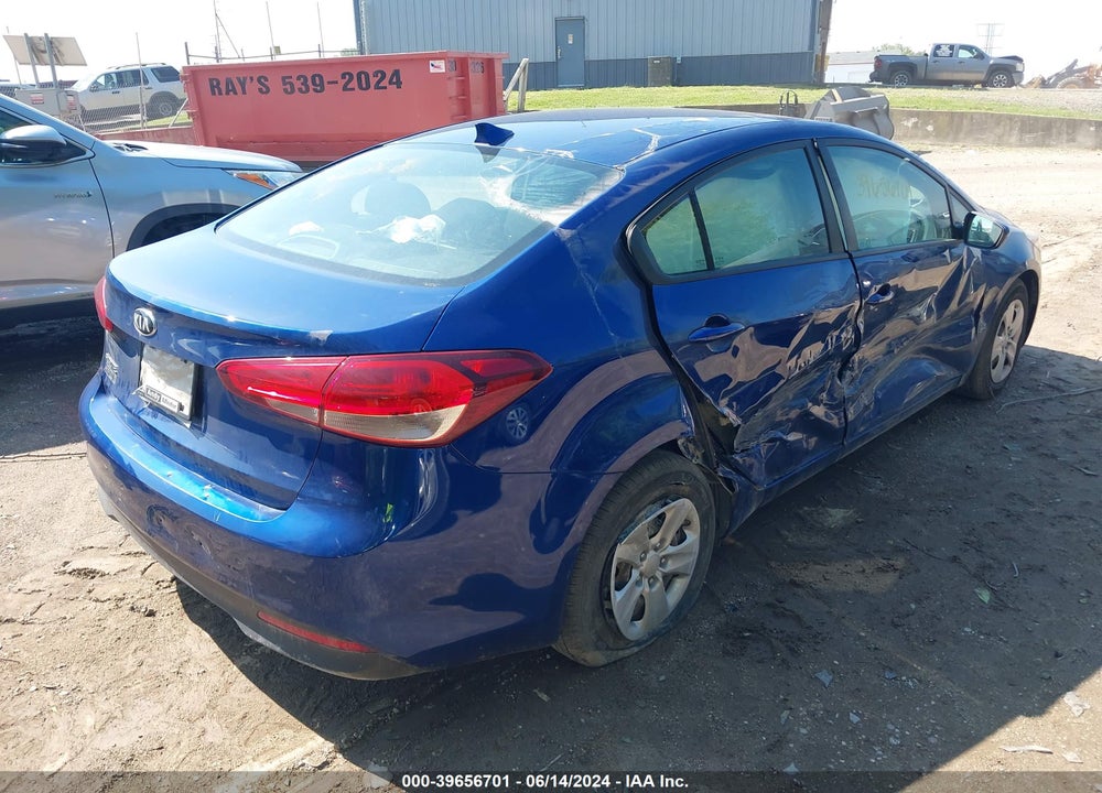 2017 KIA FORTE LX VIN: 3KPFK4A75HE139891