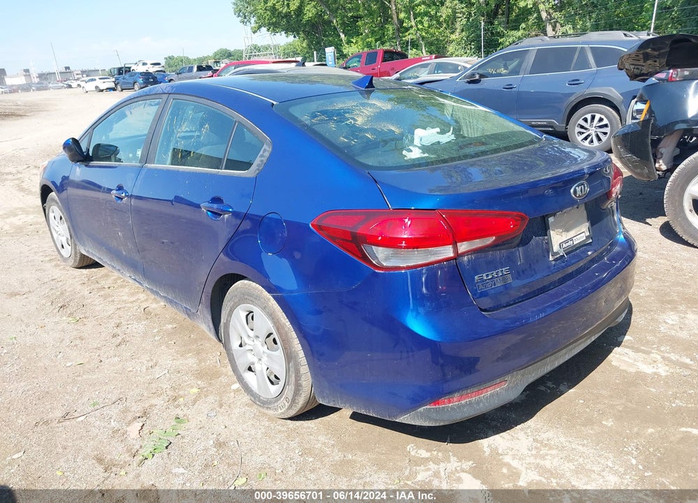 2017 KIA FORTE LX VIN: 3KPFK4A75HE139891