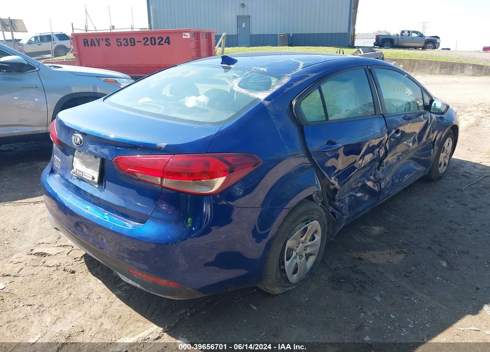 2017 KIA FORTE LX VIN: 3KPFK4A75HE139891