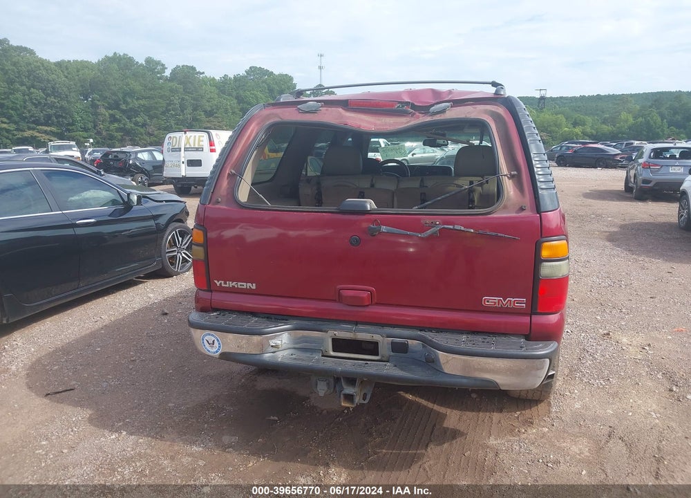 2006 GMC YUKON SLT VIN: 1GKEC13Z56R137988
