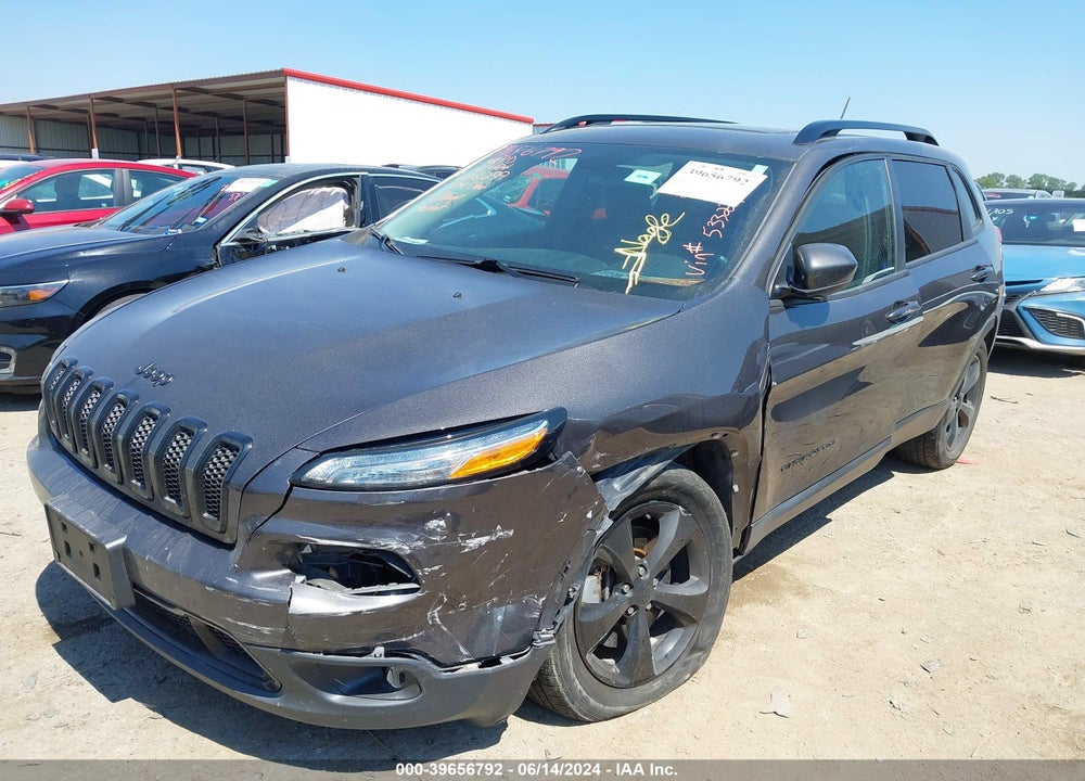 2018 CHEROKEE JEEP  LATITUDE 4X4 VIN: 1C4PJMCB2JD533221