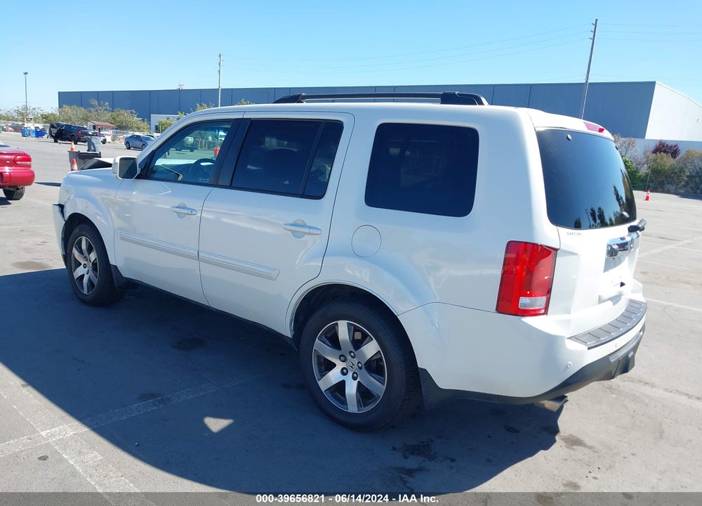 2012 HONDA PILOT VIN: 5FNYF4H95CB059305