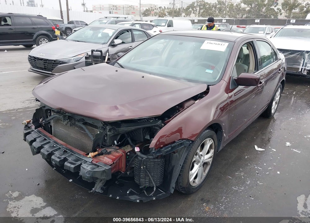 2012 FORD FUSION SE VIN: 3FAHP0HA4CR148772