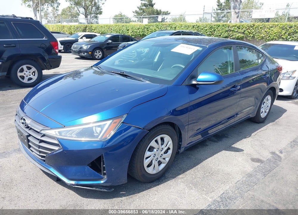 2019 HYUNDAI ELANTRA SE VIN: 5NPD74LF2KH494520